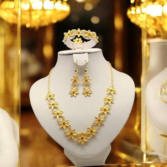 Parure plaqué or
