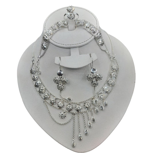 Parure Argent Véritable
