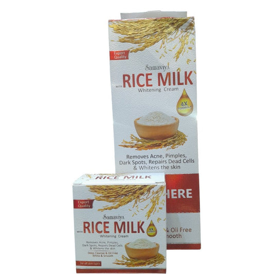 Rice milk Cream