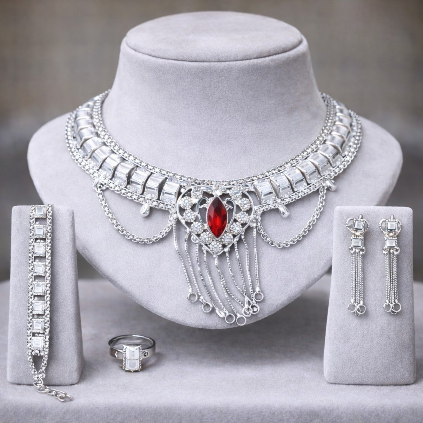 Parure argent